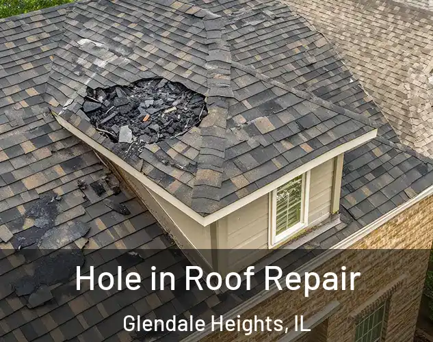  Hole in Roof Repair Glendale Heights, IL