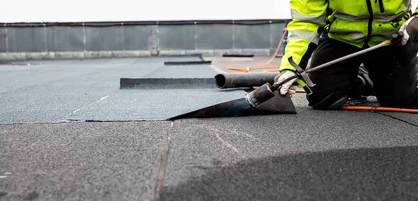 Residential Flat Roof Repair in Glendale Heights