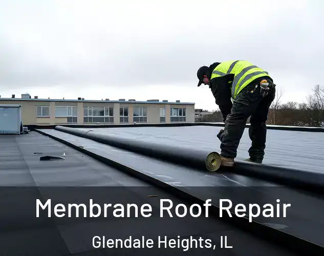  Membrane Roof Repair Glendale Heights, IL