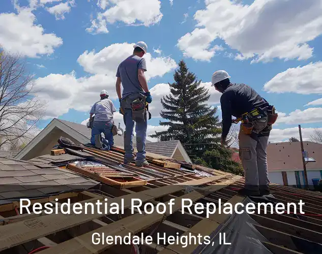  Residential Roof Replacement Glendale Heights, IL